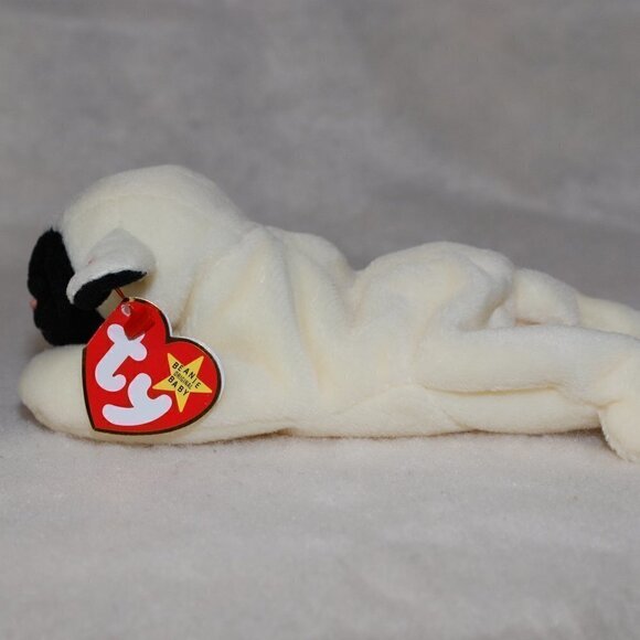 Chops NM RETIRED Ty Beanie Baby 4th Gen 1995 P.V.C. Pellets Style 4019 PERFECT - Picture 5 of 14